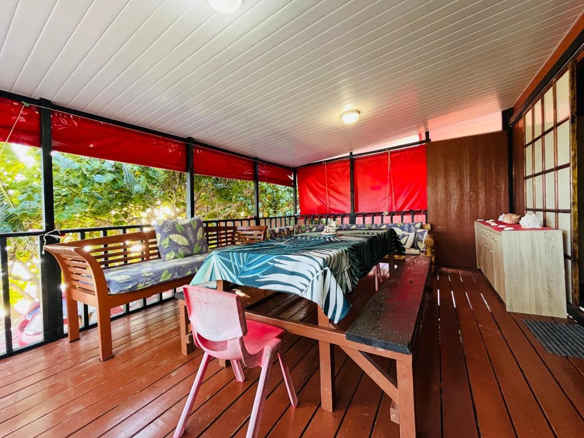 Moorea Temae Bungalow Lory Bord De Mer Exterior photo